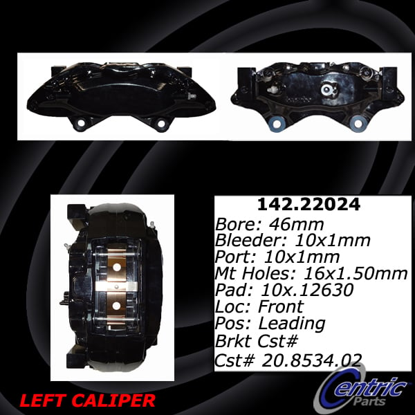 Posi-Quiet Loaded Caliper 142.22024