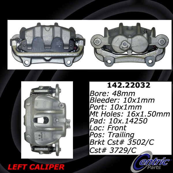 Posi-Quiet Loaded Caliper 142.22032