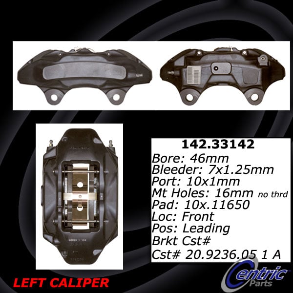 Posi-Quiet Loaded Caliper 142.33142