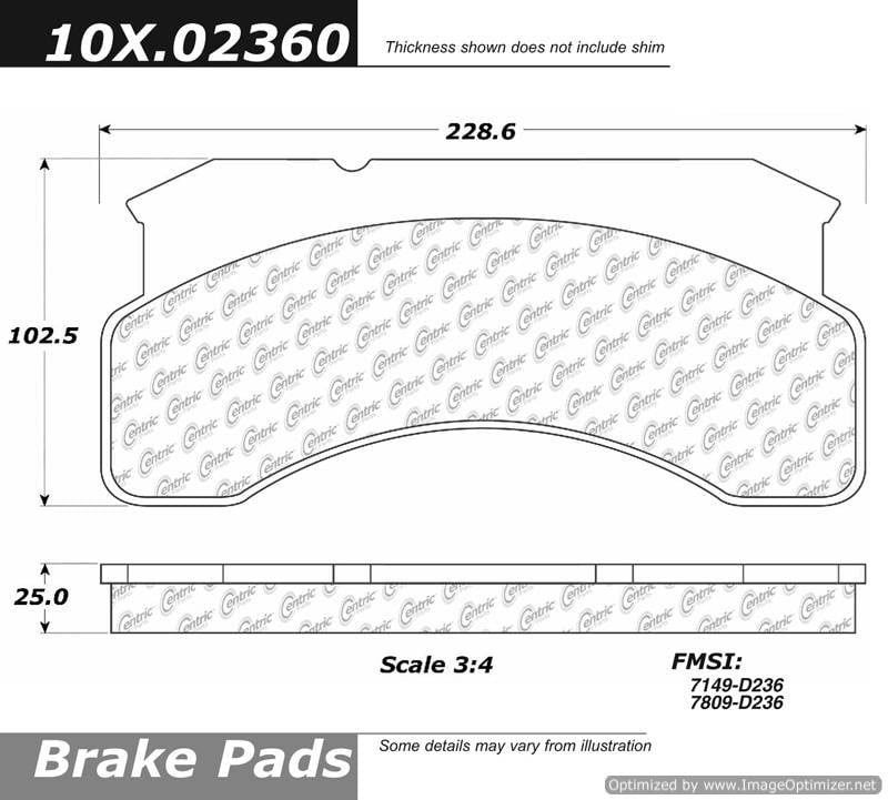 106.02360 PosiQuiet Extended Wear Centric Pair