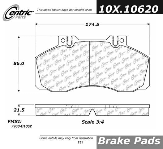 106.10620 PosiQuiet Extended Wear Centric Pair