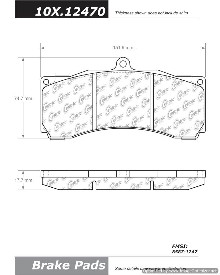 127.34062CL Brake Rotor StopTech
