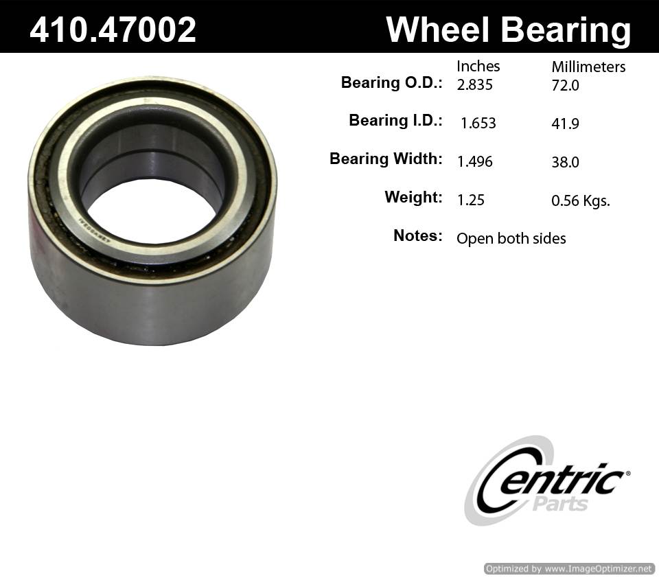 Centric 513015 517008 410.47002 Premium Taper Bearing Set