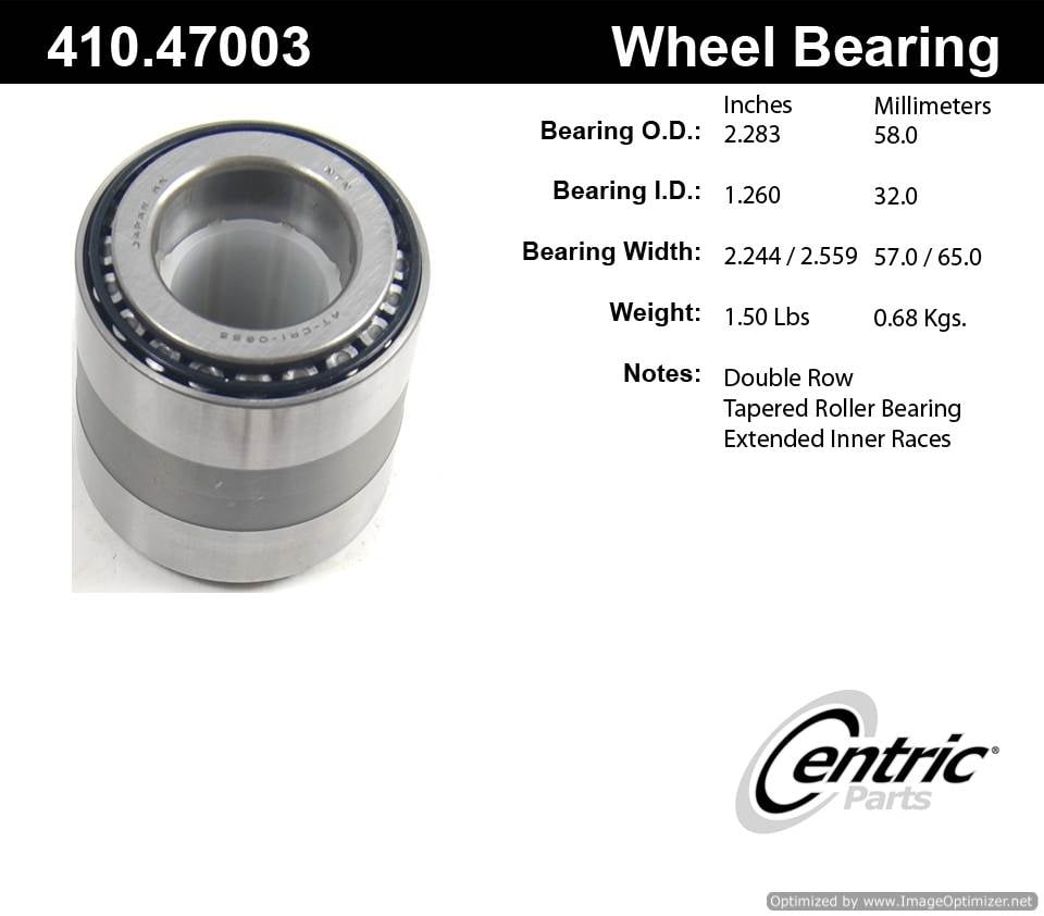 Centric 513056 410.47003 Premium Taper Bearing Set