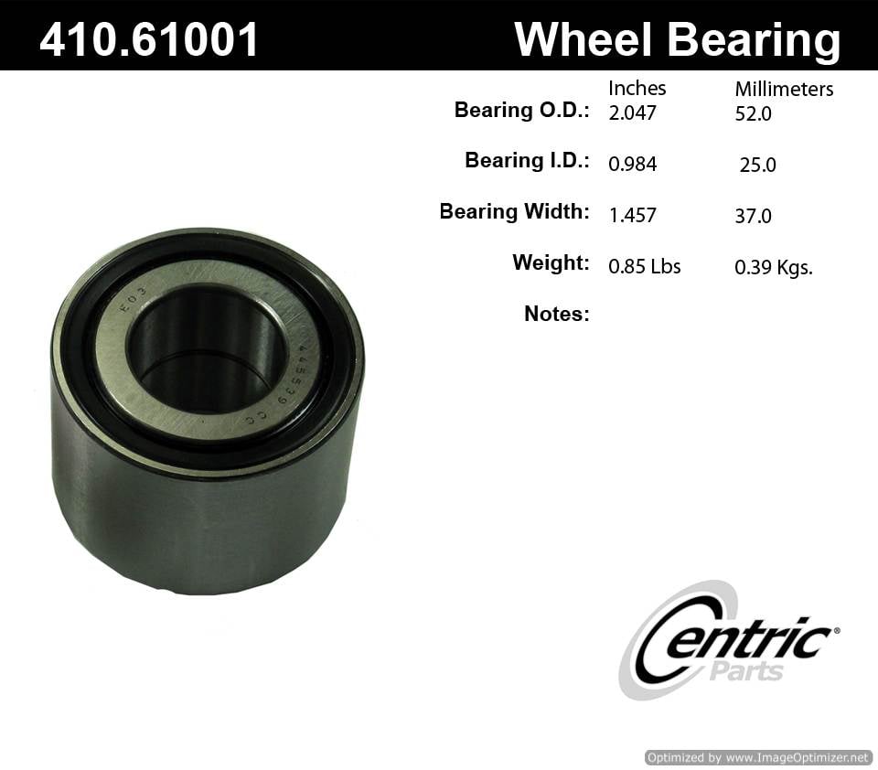 Centric 513001 410.61001 Premium Taper Bearing Set