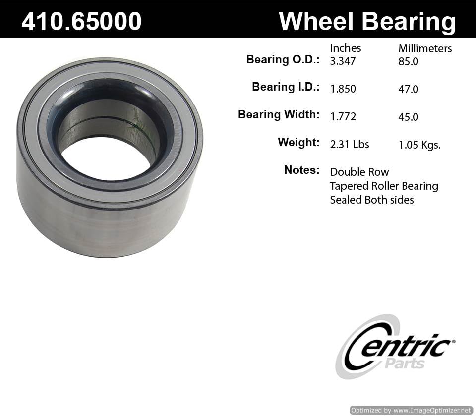 Centric 516008 410.65000 Premium Taper Bearing Set