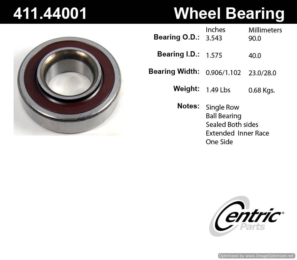 Centric 511031 411.44001E Standard Ball Brg