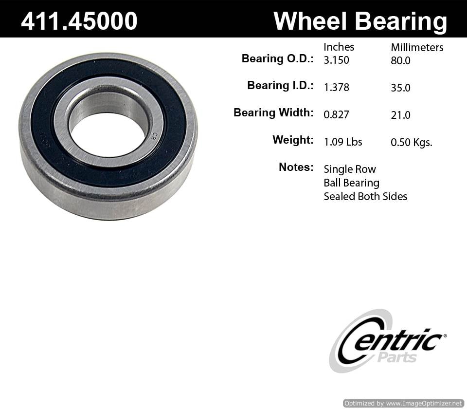 Centric 411.45000 Premium Ball Bearing 805890568643