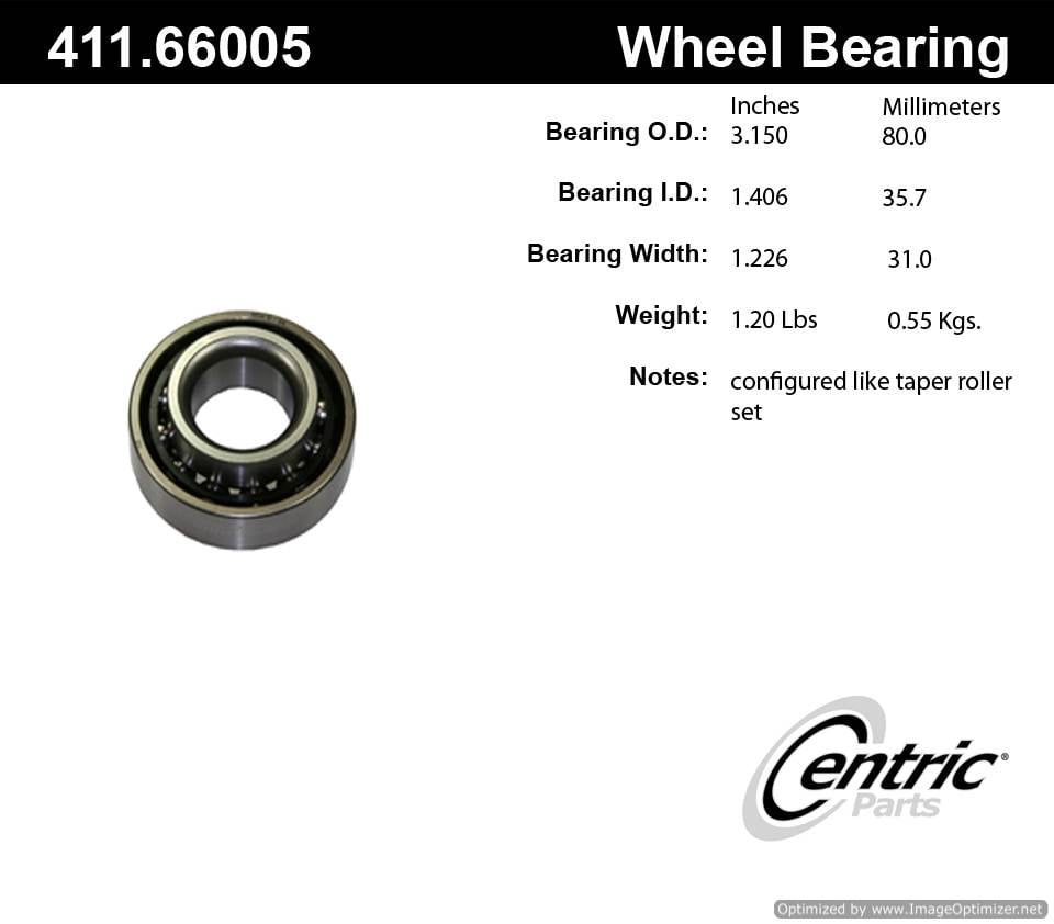 Centric 411.66005 Premium Ball Bearing 805890569152