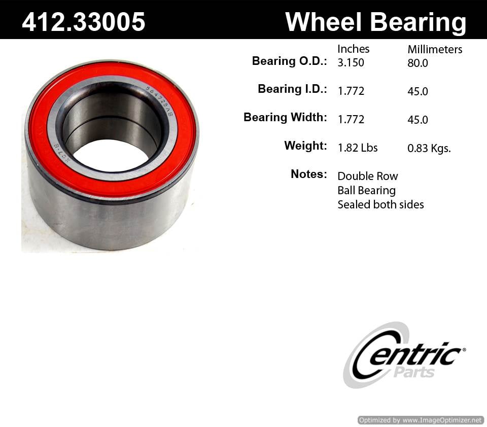 Centric 510051 412.33005 Premium Ball Bearing