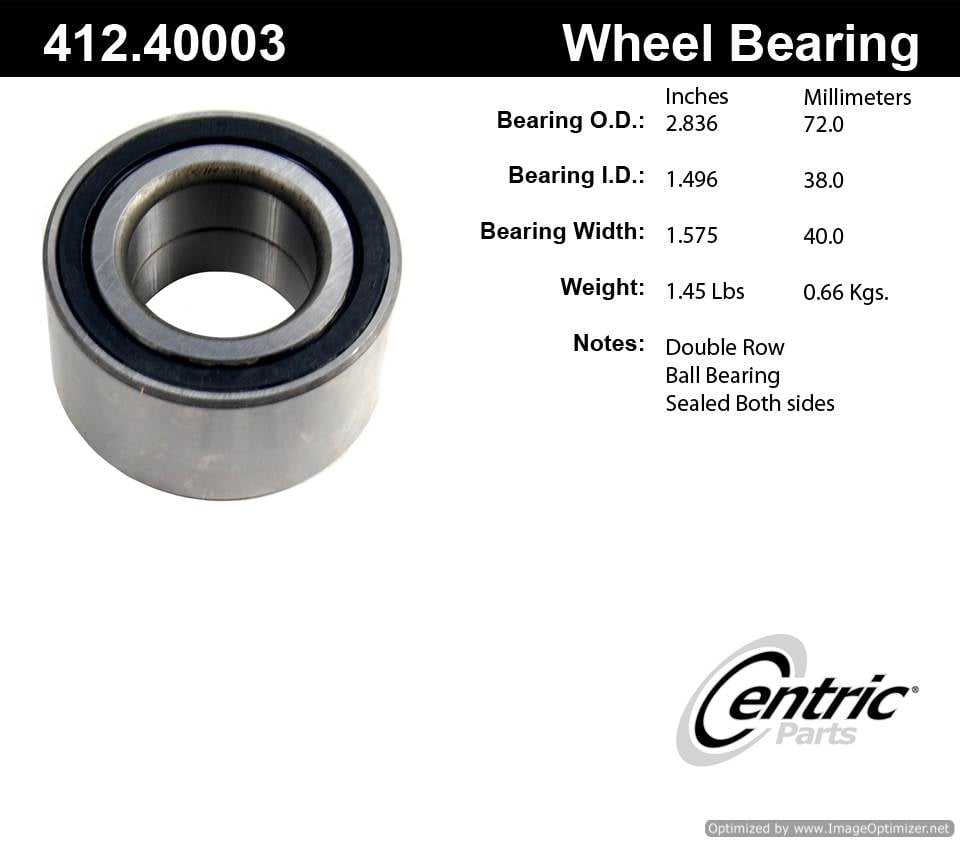 Centric 513024 412.40003 Premium Ball Bearing