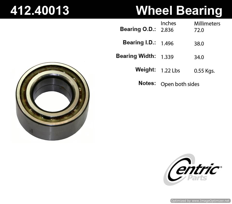 Centric 513025 412.40013 Premium Ball Bearing