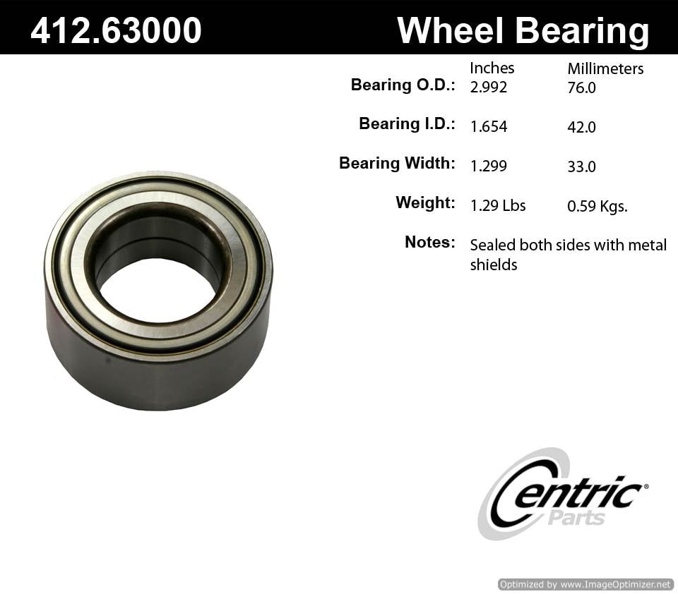 Centric 510057 412.63000 Premium Ball Bearing