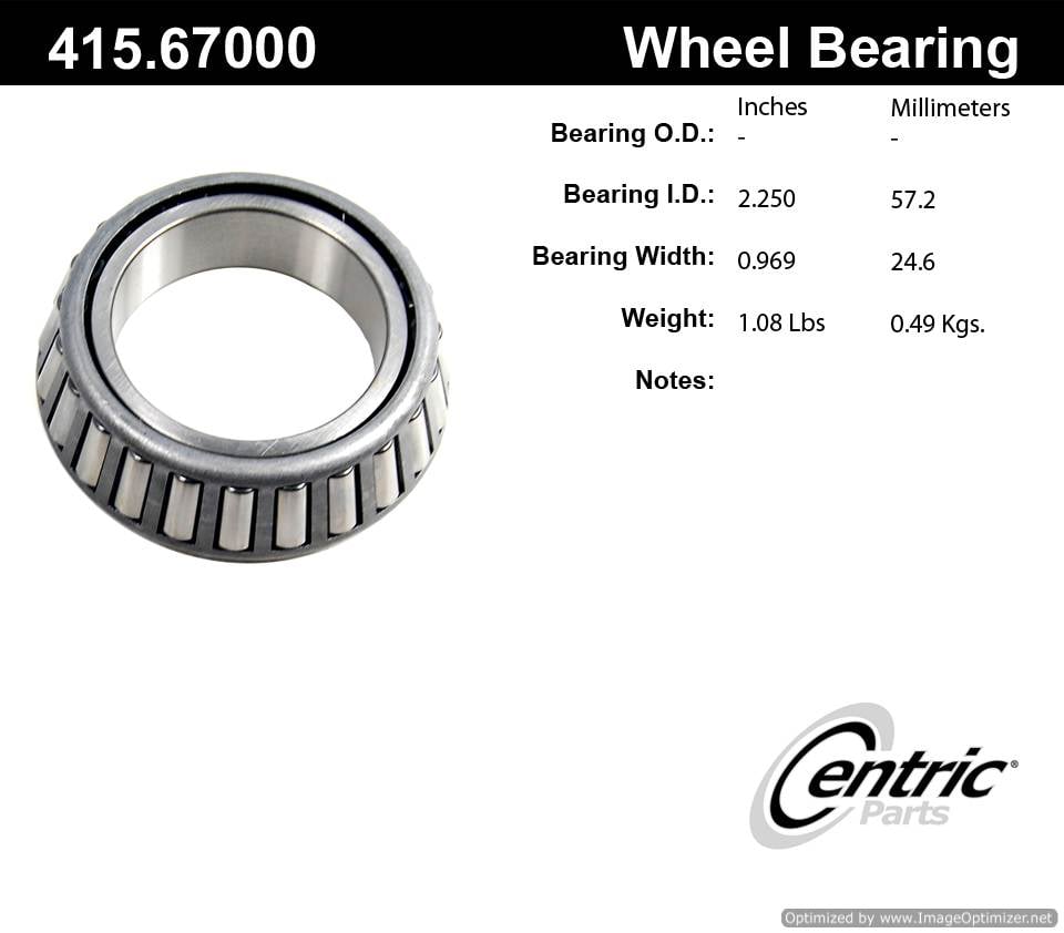 Centric 415.67000 Premium Taper Bearing 805890571520