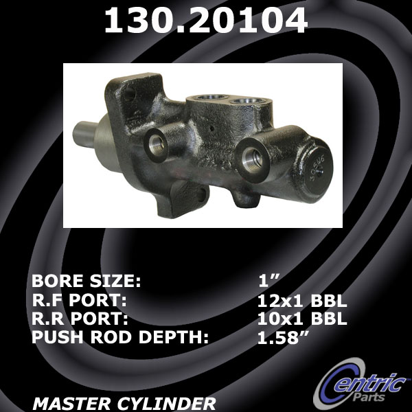 130.20104 Premium Brake Master Cyl 805890000259