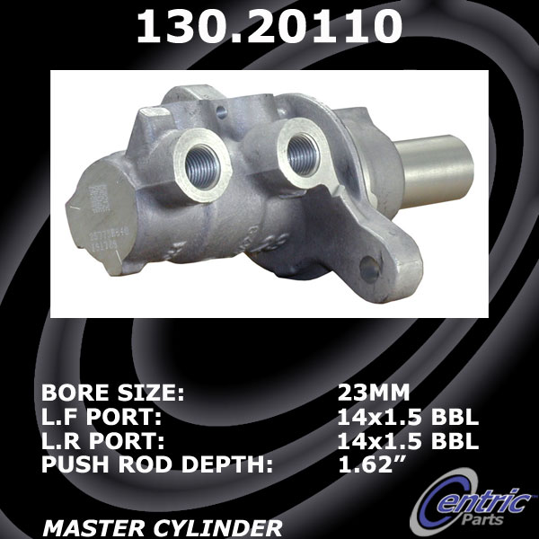 130.20110 Premium Brake Master Cyl 805890491866
