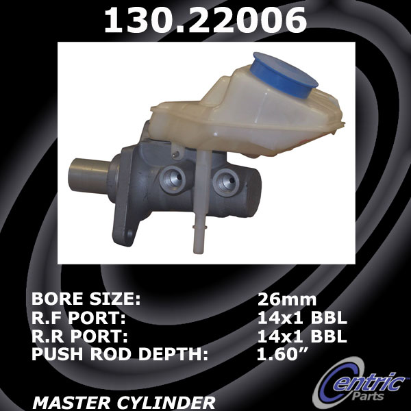 130.22006 Premium Brake Master Cyl 805890585473