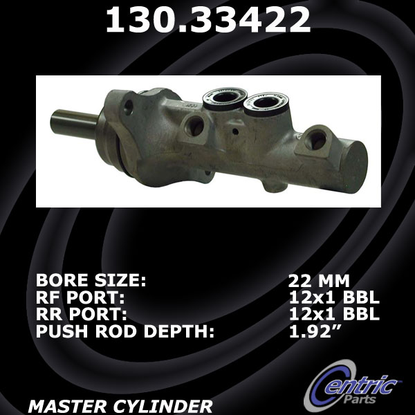 130.33422 Premium Brake Master Cyl 805890612131