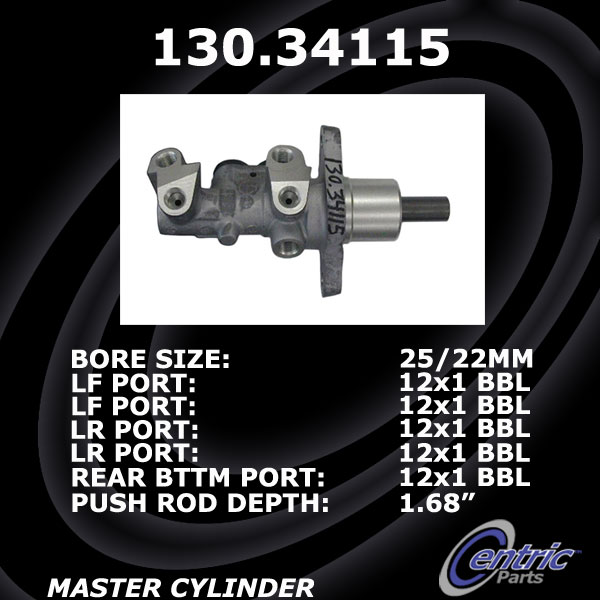130.34115 Premium Brake Master Cyl 805890157403