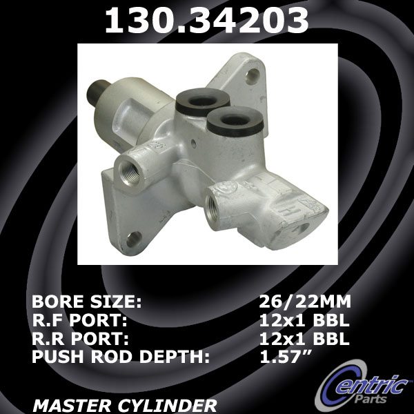130.34203 Premium Brake Master Cyl 805890487074