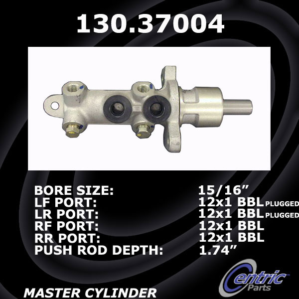 130.37004 Premium Brake Master Cyl 805890001614