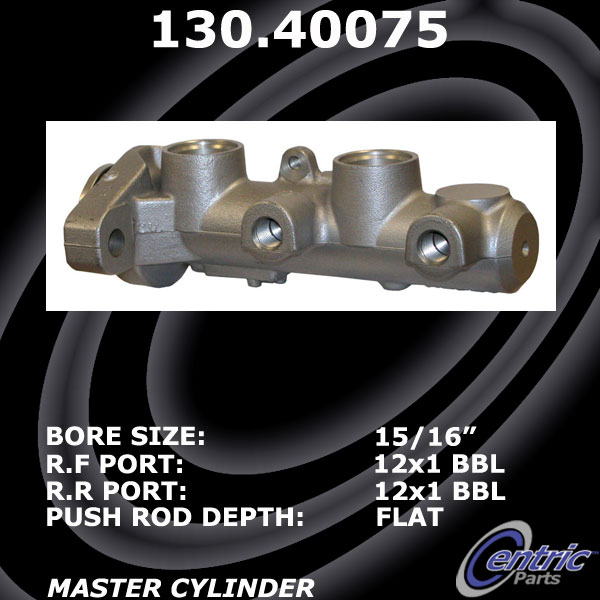 130.40075 Premium Brake Master Cyl 805890558026