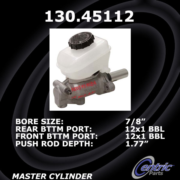 130.45112 Premium Brake Master Cyl 805890340423