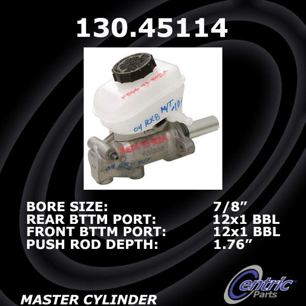 130.45114 Premium Brake Master Cyl 805890341123