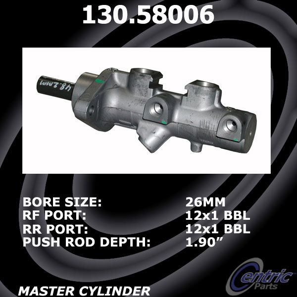 130.58006 Premium Brake Master Cyl 805890286011