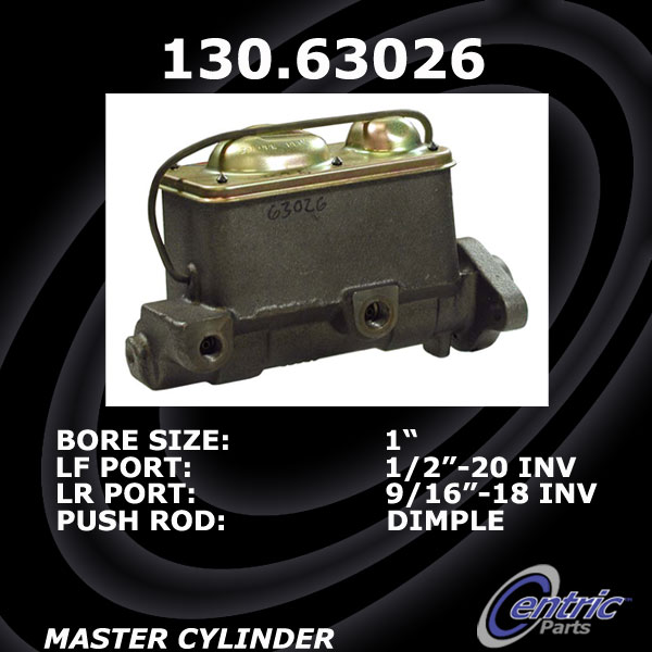 130.63026 Premium Brake Master Cyl 805890008712