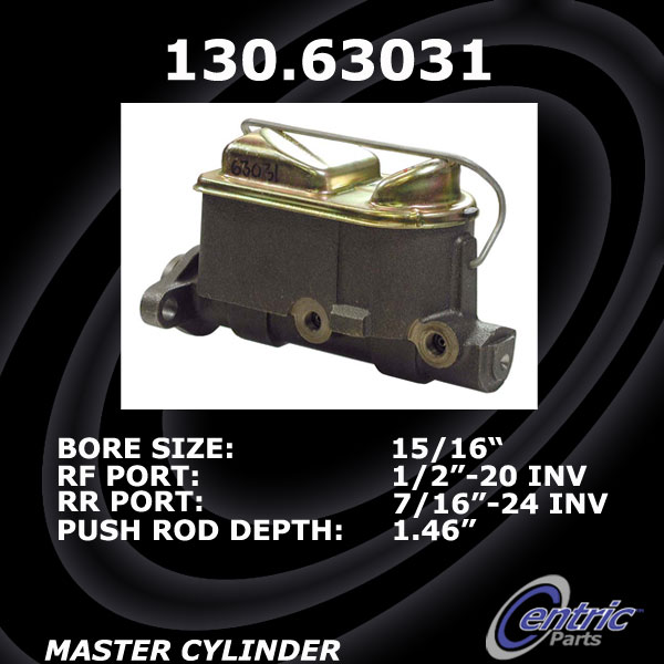 130.63031 Premium Brake Master Cyl 805890008767