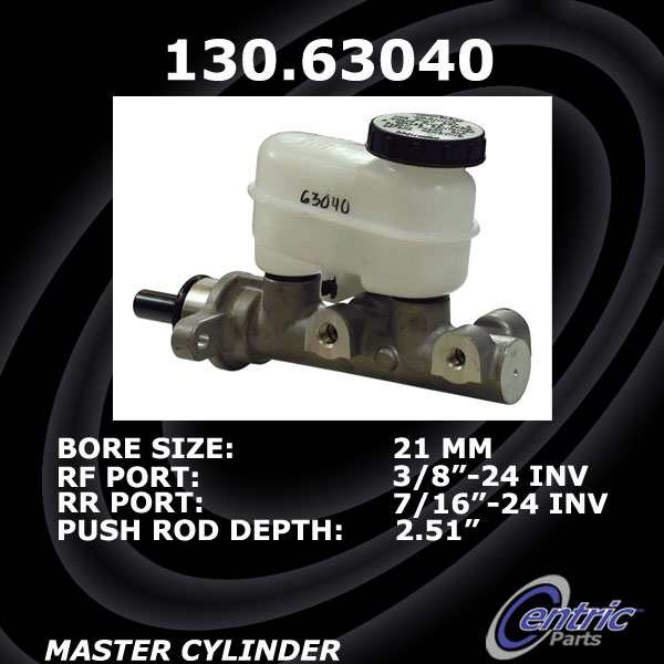 130.63040 Premium Brake Master Cyl 805890008842