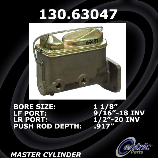 130.63047 Premium Brake Master Cyl 805890008897