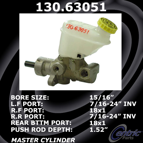 130.63051 Premium Brake Master Cyl 805890008934