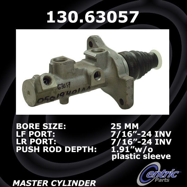 130.63057 Premium Brake Master Cyl 805890168041