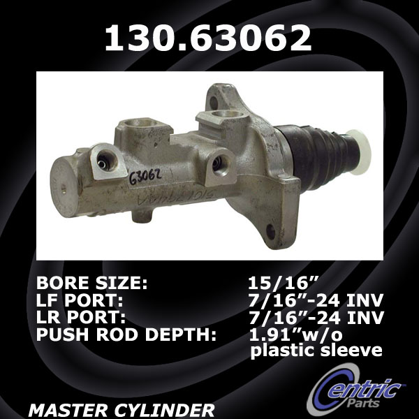 130.63062 Premium Brake Master Cyl 805890194552