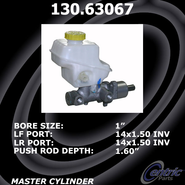 130.63067 Premium Brake Master Cyl 805890107682