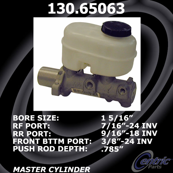 130.65063 Premium Brake Master Cyl 805890009559