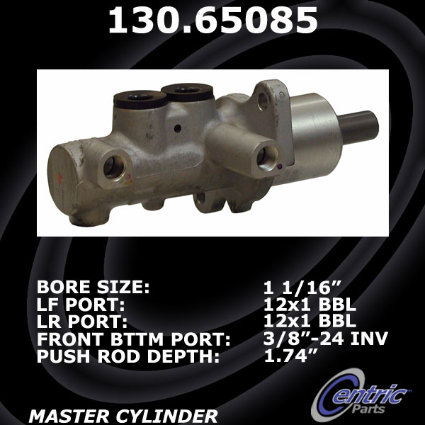 130.65085 Premium Brake Master Cyl 805890136996