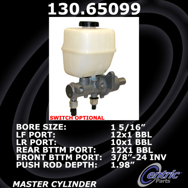 130.65099 Premium Brake Master Cyl 805890282433