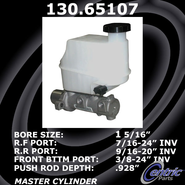 130.65107 Premium Brake Master Cyl 805890339229