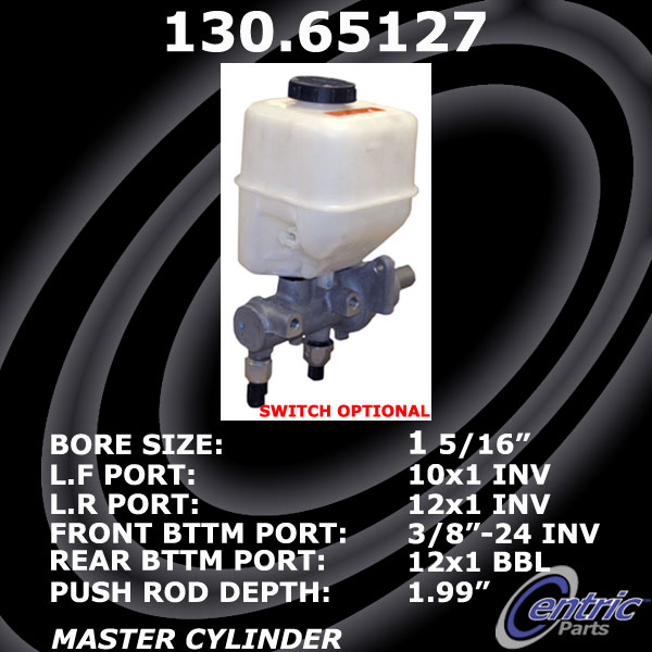 130.65127 Premium Brake Master Cyl 805890583394