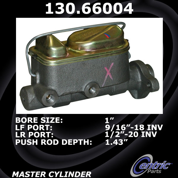 130.66004 Premium Brake Master Cyl 805890009641