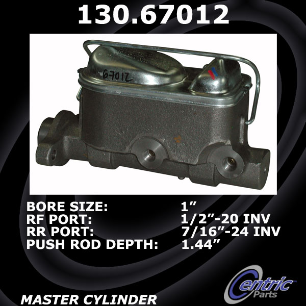 130.67012 Premium Brake Master Cyl 805890010111