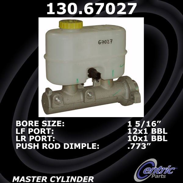 130.67027 Premium Brake Master Cyl 805890168201