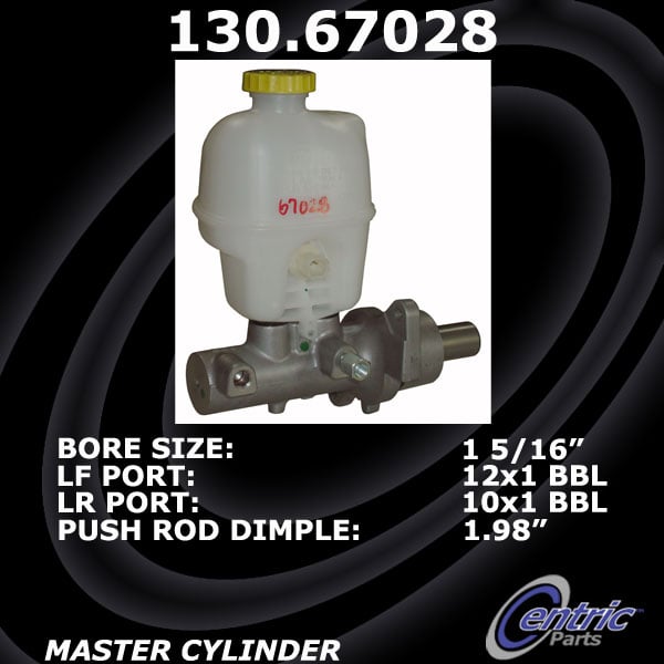 130.67028 Premium Brake Master Cyl 805890168218