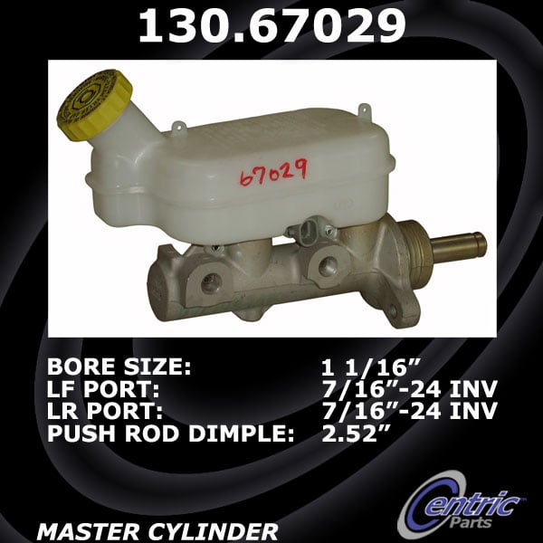 130.67029 Premium Brake Master Cyl 805890137009