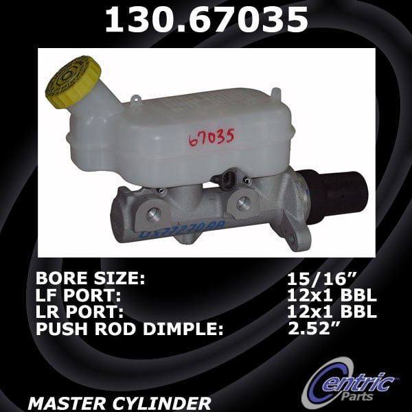 130.67035 Premium Brake Master Cyl 805890531111