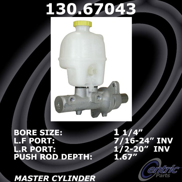 130.67043 Premium Brake Master Cyl 805890388418