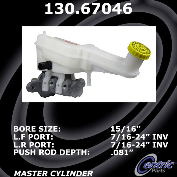 130.67046 Premium Brake Master Cyl 805890498131